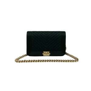Chanel Boy Wallet On Chain Chevron #251708C28B